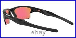 Oakley OO9154 Sunglasses Men Polished Black Irregular 62mm New & Authentic