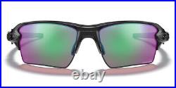 Oakley OO9188 Sunglasses Men Polished Black Rectangle 59mm New & Authentic