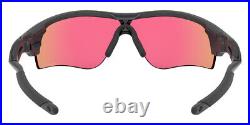 Oakley OO9206 Sunglasses Men Black Geometric 38mm New & Authentic