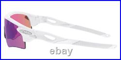 Oakley OO9206 Sunglasses Men White Geometric 38mm New & Authentic