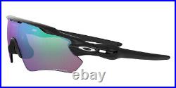 Oakley OO9208 Sunglasses Men Polished Black Rectangle 38mm New & Authentic