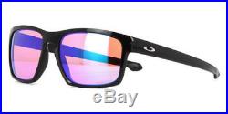 Oakley OO9262-39 Sliver Sunglasses Polished Black Prizm Golf Sunglasses