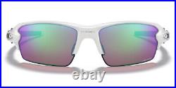 Oakley OO9271 Sunglasses Men White Rectangle 61mm New 100% Authentic