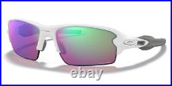 Oakley OO9271 Sunglasses Men White Rectangle 61mm New 100% Authentic