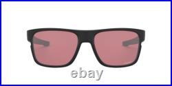 Oakley OO9361-1757 Crossrange Men's Sunglasses Matte Black/Prizm Dark Golf