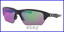 Oakley OO9372 Sunglasses Men Black Rectangle 65mm New 100% Authentic