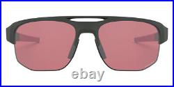 Oakley OO9424 Sunglasses Men Matte Carbon Rectangle 70mm New & Authentic