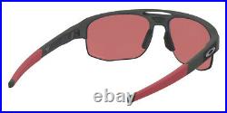 Oakley OO9424 Sunglasses Men Matte Carbon Rectangle 70mm New & Authentic