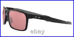 Oakley OO9460 Sunglasses Men, Polished Black Rectangle 59mm