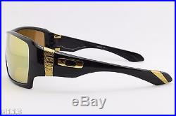 Oakley Offshoot 9190-07 Gold Sport Cycling Surfing Golf Driving Sunglasses