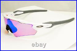 Oakley Prizm Golf Radar EV Sunglasses White Grey Shield Visor Sport OO 9275 12