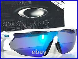 Oakley RADAR EV ADVANCER White POLARIZED Galaxy Blue lens Sunglass 9442
