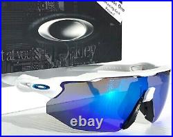 Oakley RADAR EV ADVANCER White POLARIZED Galaxy Blue lens Sunglass 9442