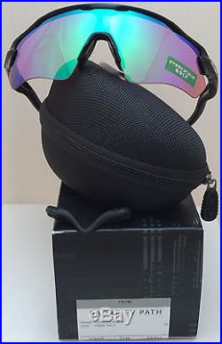Oakley Radar EV Path Sunglasses Polished Black Frame Prism Golf Lens OO9208-44