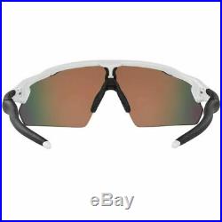 Oakley Radar EV Pitch Sunglasses Polished White withPrizm Cricket Golf Mirrored Le