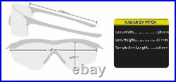 Oakley Radar EV Pitch sunglasses white prizm golf lens authentic OO9211-1938