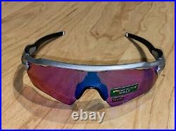 Oakley Radar EV XS Path Youth Sunglasses OJ9001-0831 Silver, Prizm Golf Lens