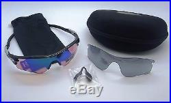 Oakley Radarlock Path Golf Sunglasses Polished Black with Prizm Golf OO9181-42