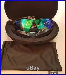 Oakley Radarlock Path Sunglasses 9181-42 Black Prizm Golf + Slate Iridium Lens