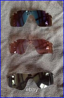 Oakley Radarlock Sunglasses 3 Golf Lenses (1 Polarized) and Case