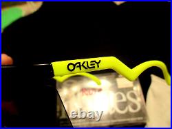Oakley Razor Blades Black W Sublime Triggers Dark Iridium Larger Lens Pink Nose
