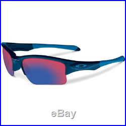Oakley Sport Quarter Jacket Sunglasses Polished Navy/Positive Red Iridium