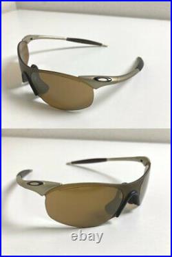 Oakley Sport Sunglasses Zero Usa With Case Polarized Lenses Golf Angling Running