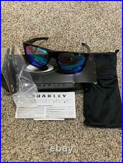 Oakley Sunglasses CROSSRANGE XL Polished Black Prizm Golf OO9360-5817 0458 106-O