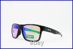 Oakley Sunglasses Crossrange OO9361 04 Polished Black 57mm Prizm Golf Lens NEW