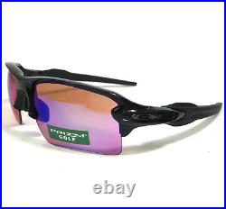 Oakley Sunglasses FLAK 2.0 OO9188-05 Black Wrap Frames with Prizm Golf Lenses