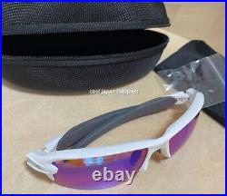 Oakley Sunglasses FLAK 2.0 PRIZM GOLF Lens Polished White Frame #009271 USED