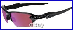 Oakley Sunglasses FLAK 2.0 XL Polished Black Frame with Prizm Golf Lens OO9188-05