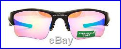 Oakley Sunglasses Flack Jacket XLJ OO 9009 24-428 Polished Black/Prizm Golf