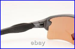 Oakley Sunglasses Flak 2.0 XL OO9188-B259 Steel Prizm Dark Golf Red NIB B2 59