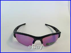 Oakley Sunglasses Golf Flak XLJ Shiny Black Prizm Golf Lens 24-428 63MM