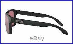 Oakley Sunglasses Holbrook Matte Black Frame with Prizm Dark Golf Lens OO9102-K055