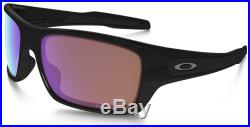 Oakley Sunglasses TURBINE Polished Black Frame with Prizm Golf Lens
