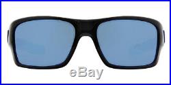 Oakley TURBINE MENS Golf MX BMX Sunglasses-Black Ink Frame/Sapphire Blue Fishing