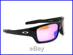 Oakley Turbine Sunglasses oo9263-30 Polished Black Prizm Golf