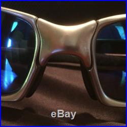 Oakley X-metal X-Squared Ice Iridium Blue Plasma With Box And Coin Rare