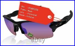 Oakley sunglasses Flak 2.0 XL Polished Black Frame Prizm Golf Lens OO9188 new