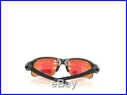 SALE OAKLEY FLAK DRAFT 9364-04 STEEL PRIZM GOLF POLARIZED Sunglasses