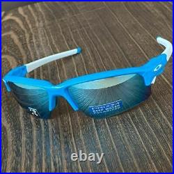 Sunglasses Oakley Flack Draft Polarized Deepwater Fishing Golf